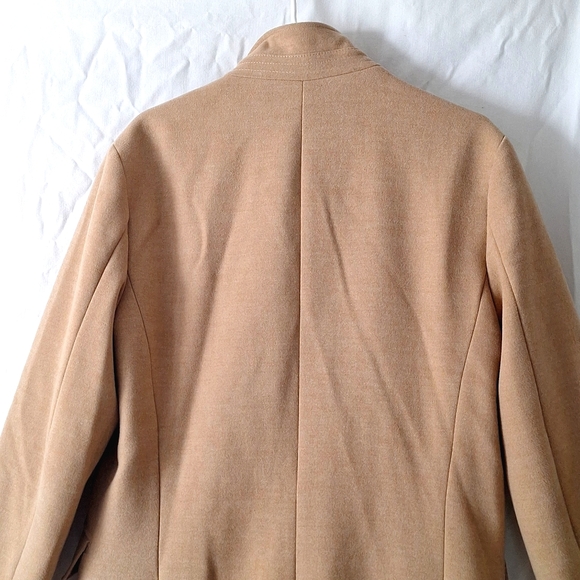 Zara Camel Pea Coat, Double Lining sz 8, NW0T - Picture 9 of 15